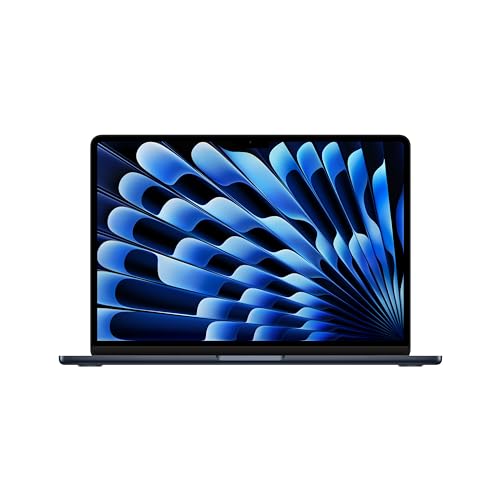 Apple 2024 MacBook Air 13-inch Laptop with M3 chip: 13.6-inch 2560-by-1664 500 nits Liquid Retina Display, 16GB Unified Memory, 512GB SSD Storage, Backlit Keyboard, 1080p FaceTime HD Camera, Touch ID