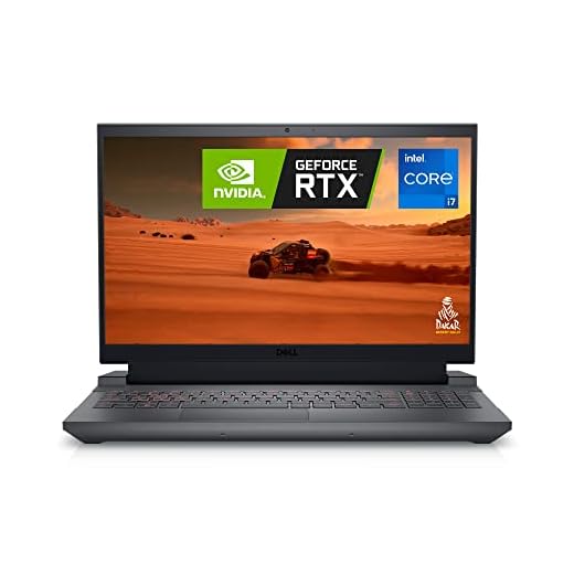 Dell G15 5530 Gaming Laptop | 15.6'' FHD 165Hz 3ms Display | Intel Core i7-13650HX | 16 GB RAM | 512 GB SSD | NVIDIA GeForce RTX 4060 | Windows 11 | QWERTZ