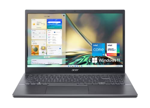Acer Aspire 5 15" Laptop: i5-1235U, 8 GB RAM, 512 GB SSD, 1080p 15.6" IPS Display