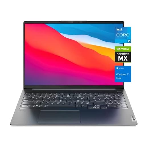 2022 Newest Lenovo Ideapad 5i Pro Laptop, 16" QHD 2.5K IPS Display, Intel Core i5-11300H, GeForce MX450, 8GB RAM, 512GB SSD, IR Camera, Backlit Keyboard, WiFi 6, Windows 11 Home