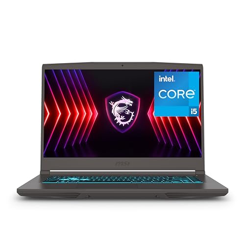 MSI Thin 15 B13VE-1697CA 15.6" 144Hz Gaming Laptop Intel® Core™ i5-13420H RTX 4050 16GB 512GB NVMe SSD