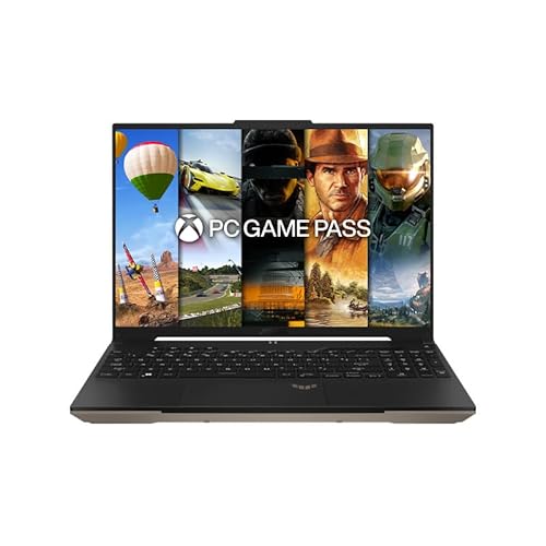 🟡⚫🔴ASUS TUF Gaming Advantage A16 Laptop | 16 Inch Full HD 16:10 Anti-Glare IPS Display | AMD Ryzen 7 7435HS | 16 GB RAM | 512 GB SSD | AMD Radeon RX 7600S | Windows 11 | QWERTZ Keyboard