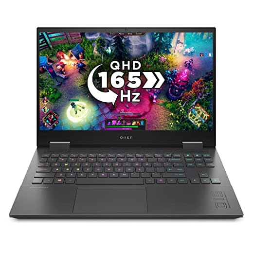 HP OMEN 15.6" Laptop PC 15-en1007sa, AMD Ryzen 7, 16GB RAM, RTX 3060, 512GB SSD, QHD, Black