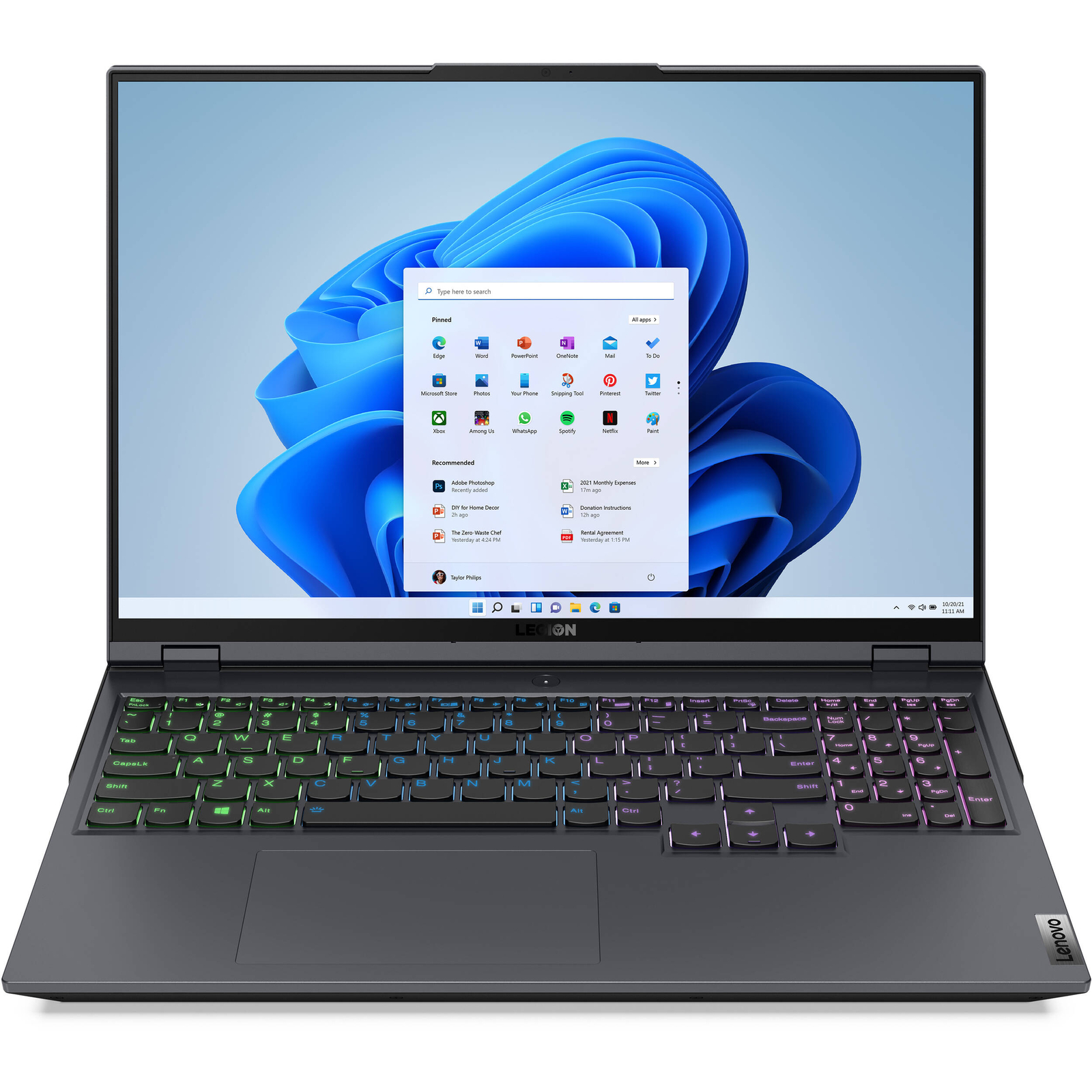 [eBay Certified Refurbished] Lenovo Legion 5 Pro, 16" WQXGA 2560x1600 IPS 500nits Anti-Glare, 100% SRGB, 165Hz, G-SYNC, AMD Ryzen 7 5800H Octa-Core, NVIDIA GeForce RTX 3070 (140W), 16GB RAM, 512GB SSD, @ebay