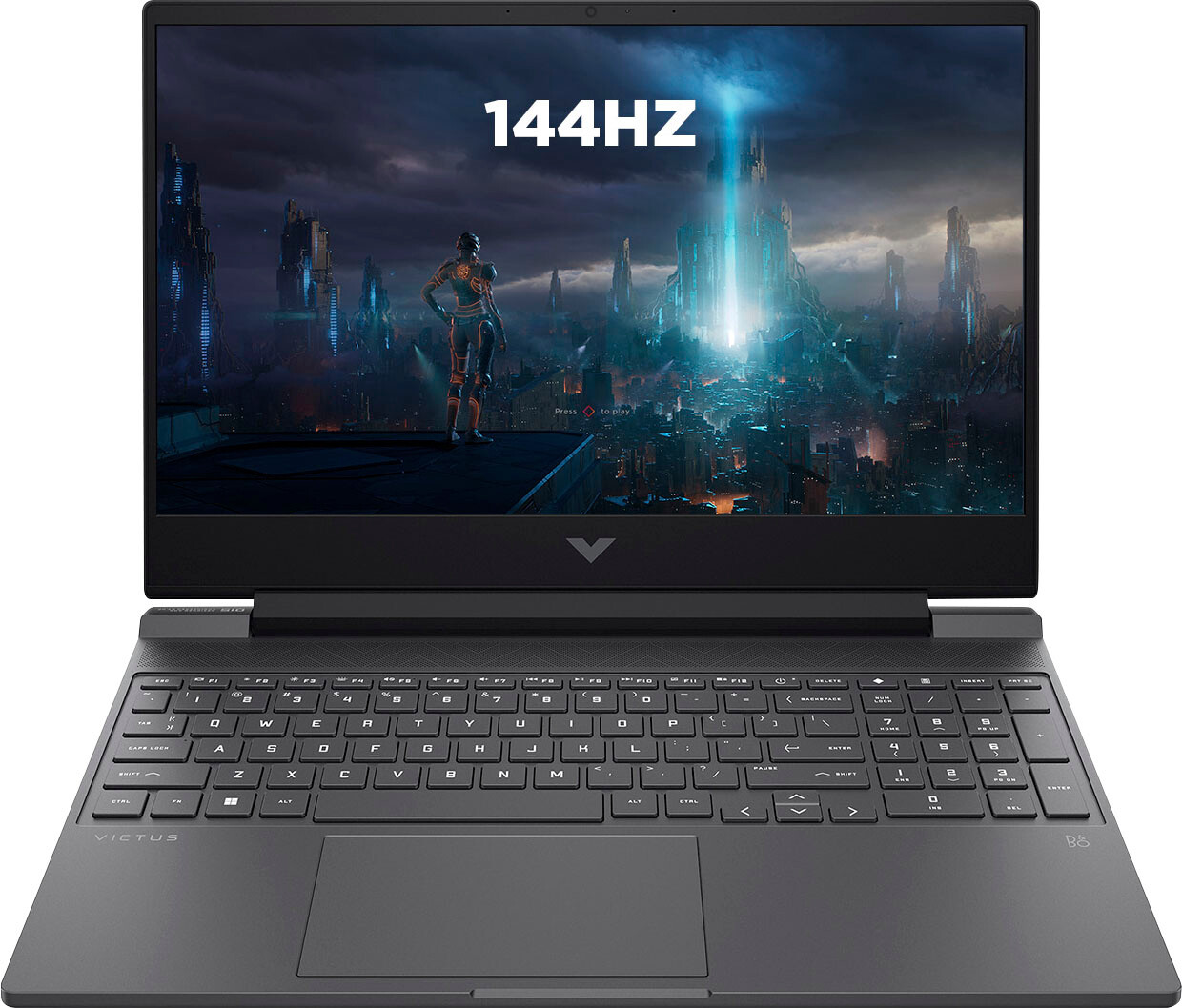 Victus Gaming Laptop - 15.6" - FHD (1920 x 1080), 144 Hz - Intel Core i7-12650H - 16GB Memory - NVIDIA GeForce RTX 3050 Ti - 512GB SSD.